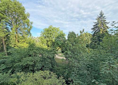 ... mit Blick ins Grüne - 