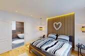 Schlafzimmer mit Bad en Suite - 
