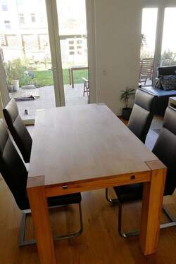 Essbereich Wohnzimmer - Reihenmittelhaus mit 137,20 m&sup2; in Leipzig zum Kaufen