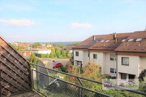Ausblick vom Balkon - 