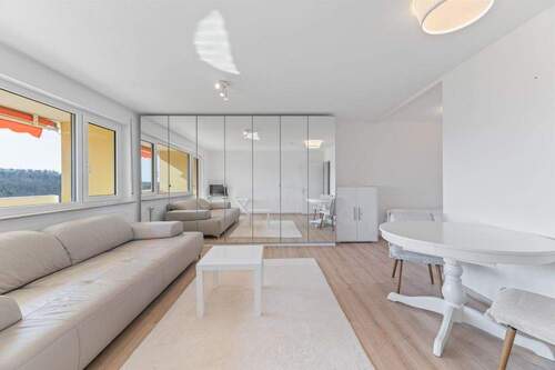 Wohnbereich - Etagenwohnung mit 47,00 m&sup2; in Stuttgart / Hoffeld zum Kaufen