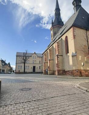 Marktplatz Waldenburg - Zwei in den 90igern teilsanierte, modernisierungsbedürftige Mittelhäuser mit Entwicklungspotenzial, Gewerbe- und Wohnflächen