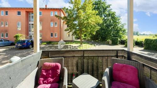 Balkon 1 - 1 Zimmer Etagenwohnung zum Kaufen in Beucha