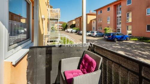 Balkon 2 - Etagenwohnung mit 52,20 m² in Beucha zum Kaufen
