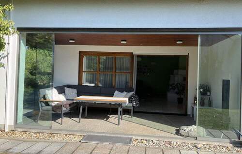 Geöffneter Wintergarten - 