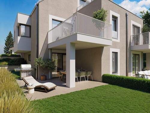 Terrasse - Gartentraum in Obermenzing: 3-Zimmer-Wohnung inkl. Hobbyraum mitten im Grünen