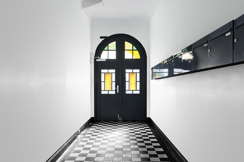 Hauseingang nach Neugestaltung - 