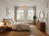 Schlafzimmer Visualisierung - 2 Zimmer Etagenwohnung in Berlin