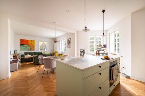 Wohnküche - Etagenwohnung mit 127,00 m&sup2; in Berlin zum Kaufen