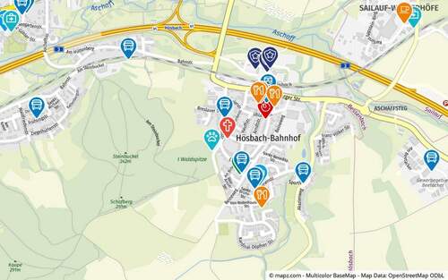 Geolyzer Kartenausschnitt - 