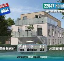 ++BESTPREIS!++ MIET- & ENERGIESPAREND++ 3 ZKB Neubau Energieeffizienz A+ - Hamburg Tonndorf