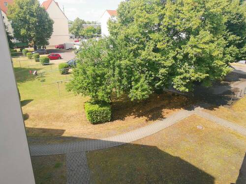 Blick vom Balkon - Einfamilienhaus in Leipzig zum Kaufen