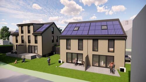 Gartenansicht - 5 Zimmer Doppelhaushälfte zum Kaufen in Bühl-Oberbruch