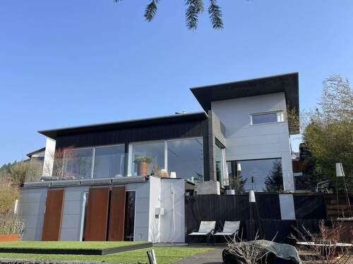 Westansicht - 6 Zimmer Einfamilienhaus zum Kaufen in Mittenaar - Ballersbach