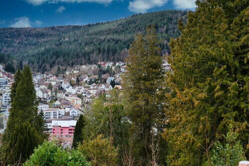Aussicht Bad Wildbad - Grundstück in Bad Wildbad im Schwarzwald