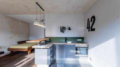 Küche - 2 Zimmer Etagenwohnung in München