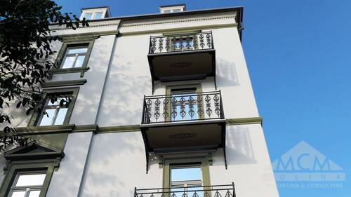 Balkone - Etagenwohnung mit 82,50 m&sup2; in Frankfurt am Main zum Kaufen