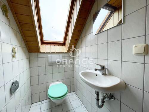 Auch hier gibts ein Gäste-WC - 