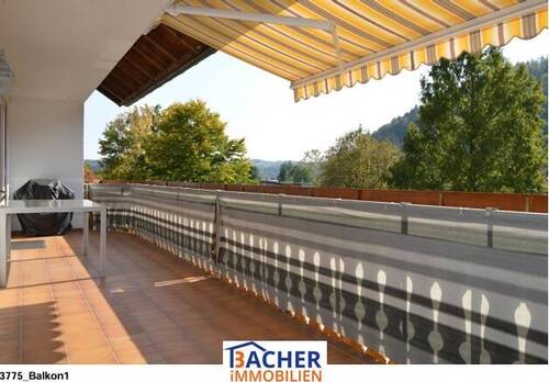 Balkon - Etagenwohnung mit 111,00 m&sup2; in Immendingen zur Miete