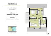 Grundriss Wohnung 6 - 2 Zimmer Etagenwohnung in Brannenburg