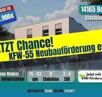 ++ZINS-MIET-ENERGIESPAREND++ 3 ZKB mit KfW 100.000€-Darlehen - Berlin Zehlendorf