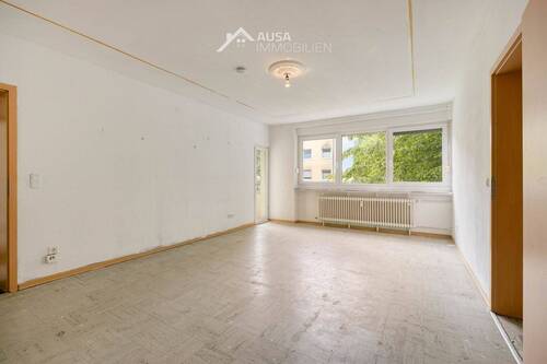 Wohnzimmer - Etagenwohnung mit 74,00 m&sup2; in Münster zum Kaufen