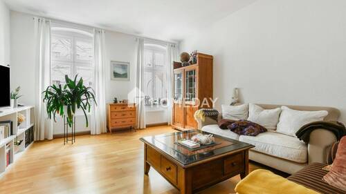 Wohnzimmer 1 - Zentrumsnahe Wohnung mit Balkon - Top gepflegt in Babelsberg Süd