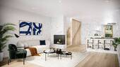 Visualisierung Wohnkuechenbereich - 5 Zimmer Reihenendhaus in München