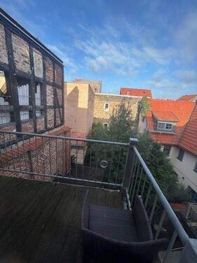 Balkon - 3 Zimmer Etagenwohnung in Stralsund