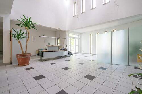 heller hoher Eingangsbereich - 