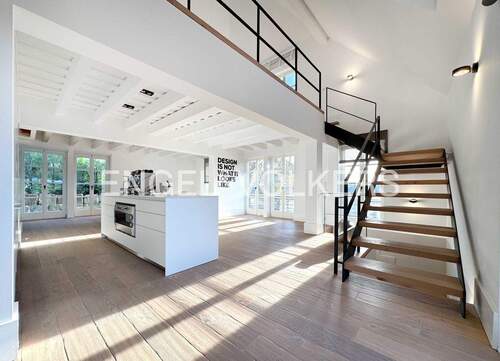 Küche - Design trifft Natur - Exklusives Einfamilienhaus in Waldrandlage mit Loftcharakter