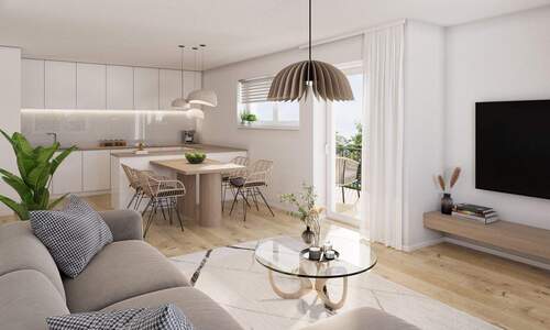 Visualisierung Esszimmer - Einfamilienhaus in Bad Nauheim zum Kaufen