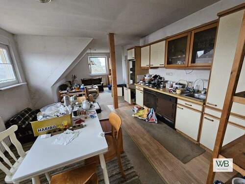 Küche und Essbereich OG - Zweifamilienhaus in Braunschweig (Waggum) mit Monteurszimmer auf Erbbaurecht