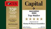 Top Makler 2026 - ausgezeichnet von Focus und Capital - 