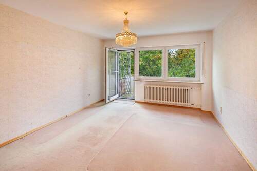 Schlafzimmer mit Balkon - 