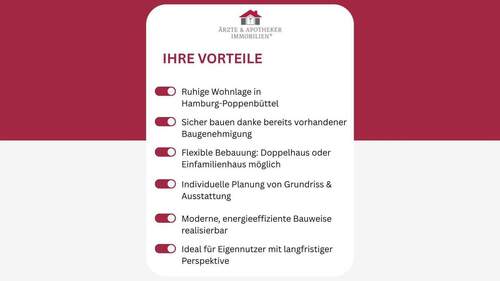 Ihre Vorteile! - Grundstück zum Kaufen in Hamburg / Poppenbüttel