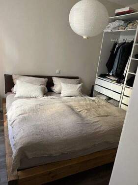 Schlafzimmer - Etagenwohnung mit 37,00 m&sup2; in Nürnberg zur Miete