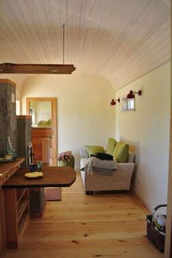 Wohnzimmer-Grundofen-Schlafzi. - Grundstück in Satow