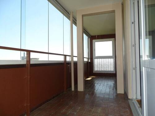 Verglaster Balkon - 
