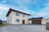 Außenansicht - MG - Vermietetes Einfamilienhaus mit Garten und Garage in Spesbach