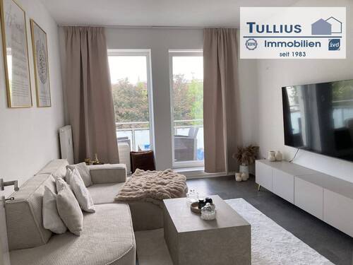 Wohnzimmer - 2 Zimmer Etagenwohnung zur Miete in Bottrop