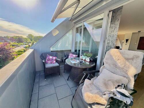 Südbalkon - Sonniges - elegantes Domizil mit 2 Balkonen - Weitlick - Meerblick