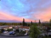 Herrlicher Blick in Abendstimmung - Moderne 2-Zimmer-Wohnung mit Fernblick