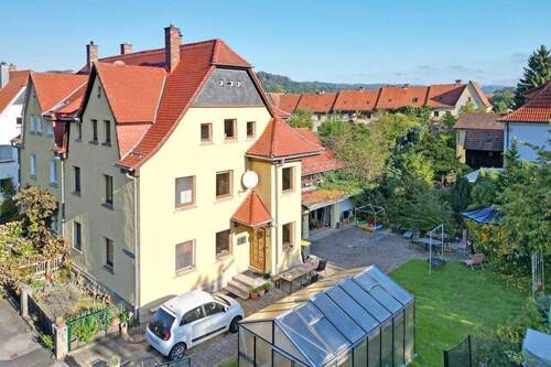 Luftbild - 7 Zimmer Doppelhaushälfte in Kronach