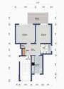 Grundriss - 2 Zimmer Etagenwohnung zum Kaufen in Hamburg