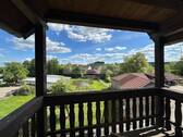 Blick vom Balkon - 