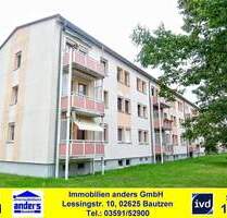 3-Raum-ETW mit Balkon - PKW-Stellplatz - (Eigennutzung) - zwischen Bautzen und Hoyerswerda - Lohsa Hermsdorf/Spree