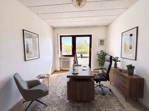 Büro (KI-visualisiert) - 