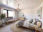 Schlafzimmer (KI-visualisiert) - 