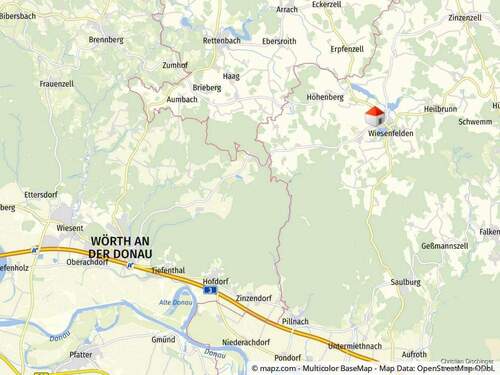 Lage in der Gemeinde - 